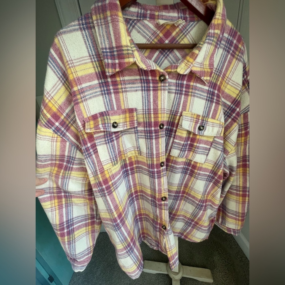 Ninexis Flannel Plaid Jacket. Size 3XL. Excellent condition. - Picture 9 of 11